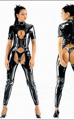 Dangerous Girl Leather Outfit